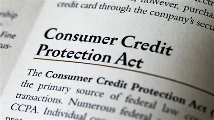 What is the Consumer Credit Act?