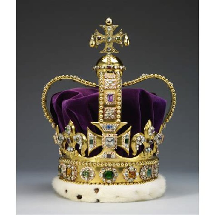 What is the crown of a king called?