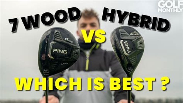 What is the difference between a 7 wood and a hybrid?