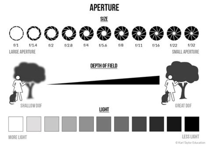 What is the difference between aperture and diaphragm?