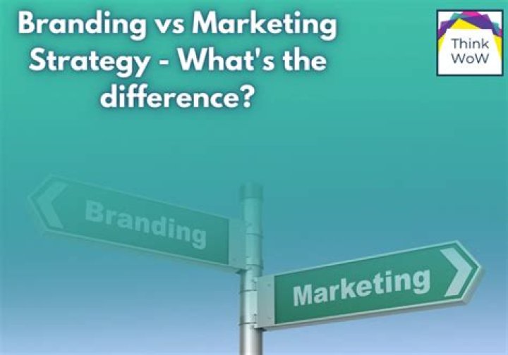 What is the difference between brand strategy and marketing strategy?