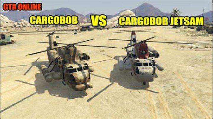 What is the difference between Cargobob and jetsam?
