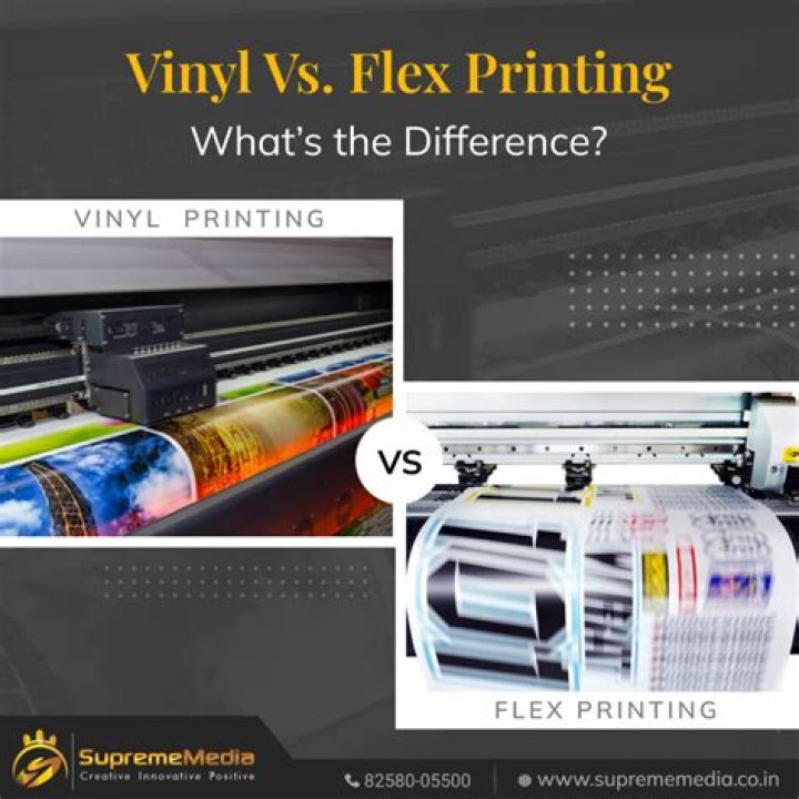 What is the difference between flex and vinyl?