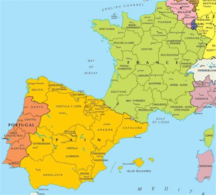 What is the difference between France and Spain?