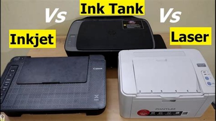 What is the difference between inkjet and ink tank printer?
