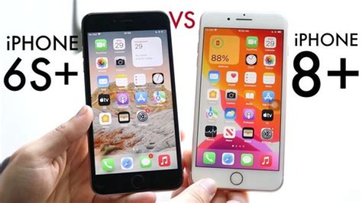What is the difference between iPhone 6s Plus and 8?