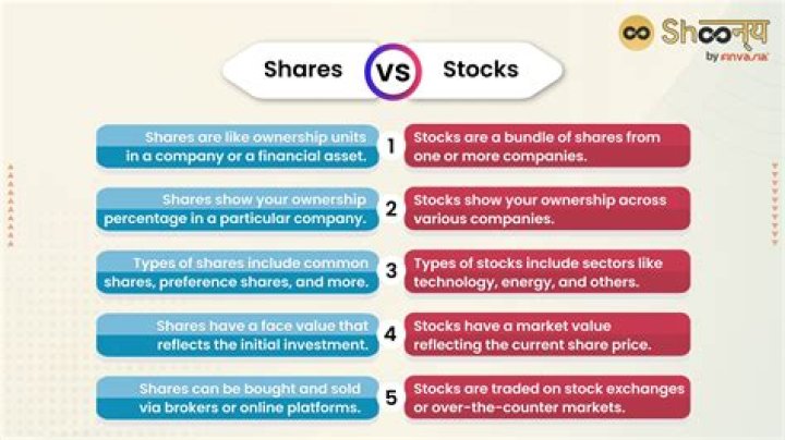 What is the difference between stock and indices?