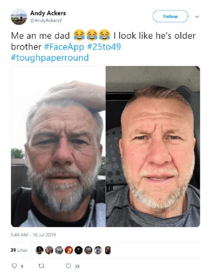 What is the face app that makes you look old?