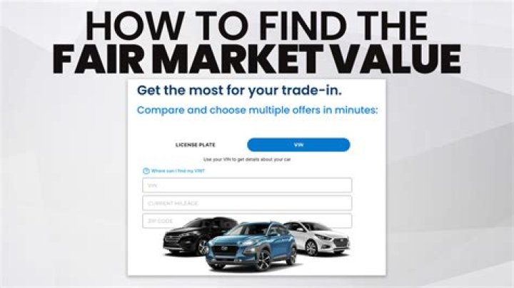 What is the fair market value of a leased car?
