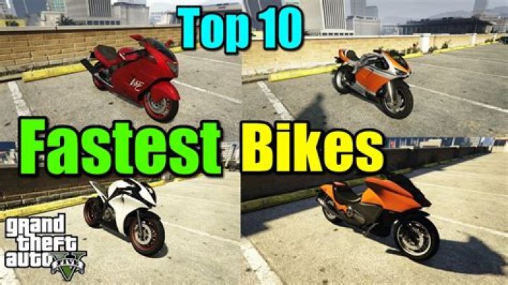 What is the fastest bike in GTA V story mode?