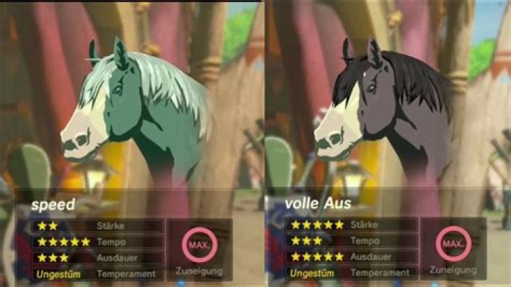 What is the fastest horse in breath of the wild?
