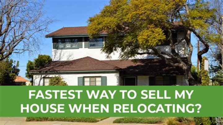 What is the fastest way to sell my house?