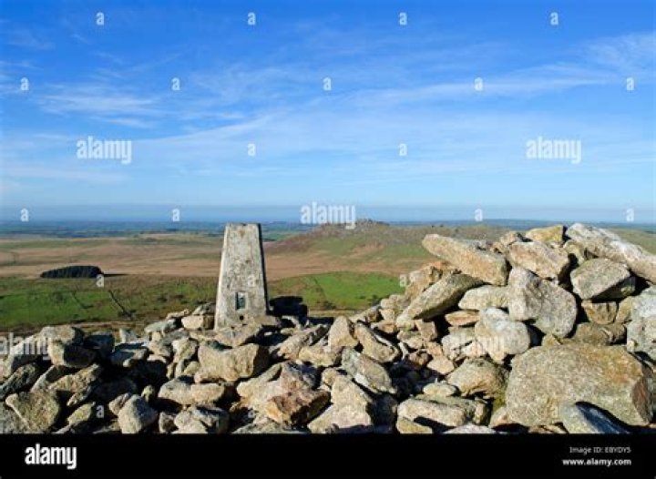 What is the highest point on Bodmin Moor?