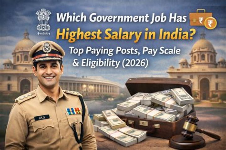 What is the highest salary in government job?