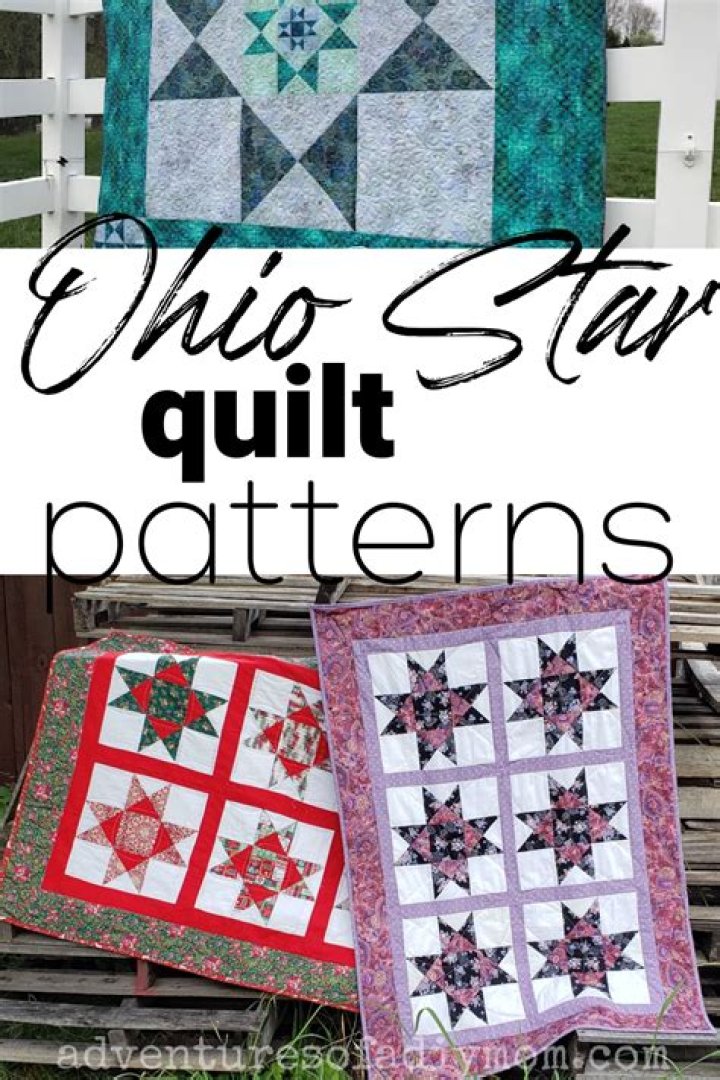 What is the history behind the Ohio Star quilt pattern?