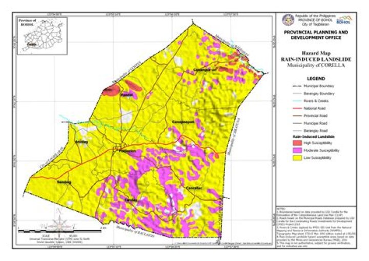 What is the importance of hazard map?