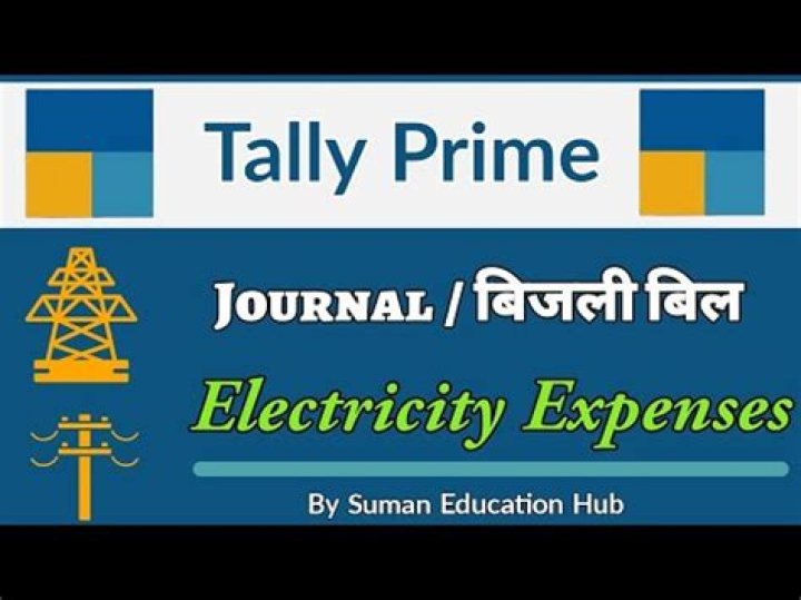 What is the journal entry of paid electricity bill?