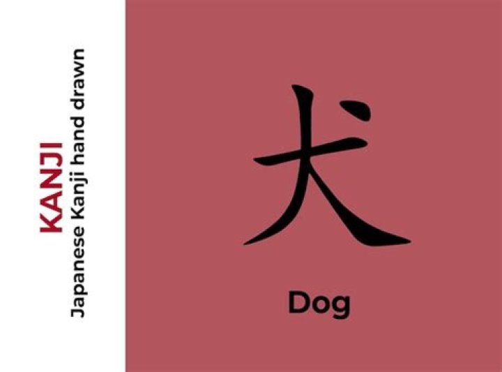 What is the kanji for dog?