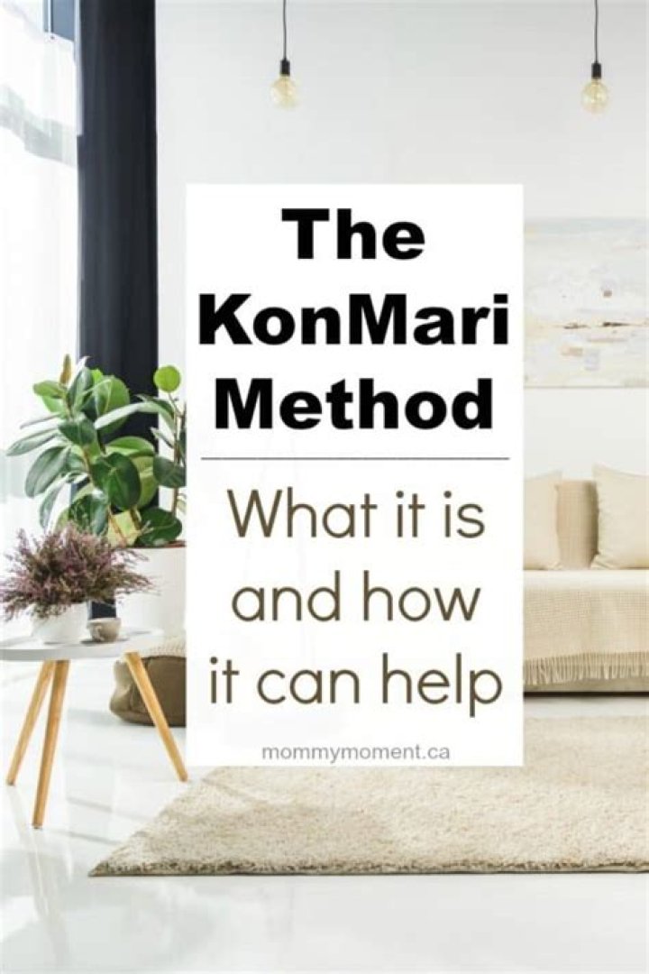 What is the KonMari folding method?