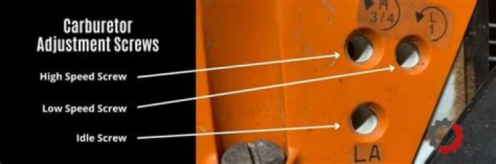 What is the LA screw on a Stihl chainsaw?