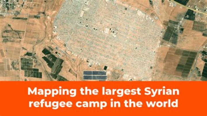 What is the largest Syrian refugee camp?