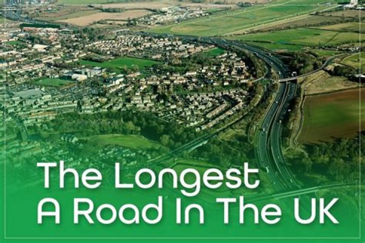 What is the longest a road in the UK?