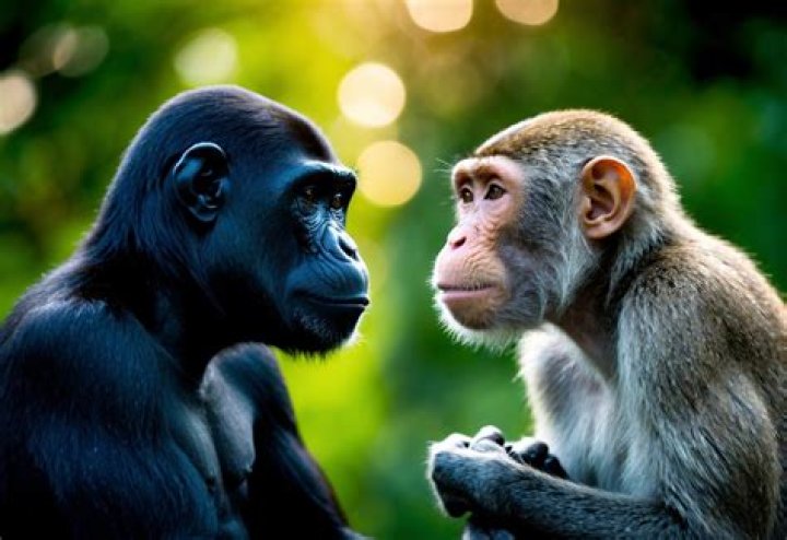 What is the main difference between monkeys and apes?