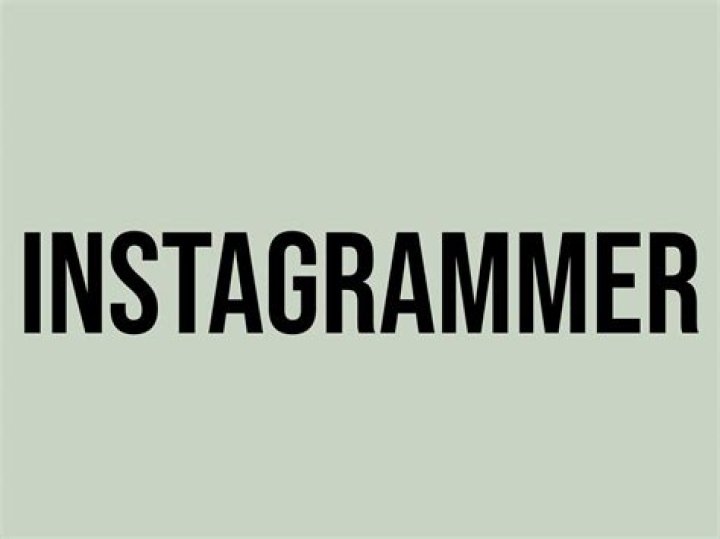 What is the meaning Instagrammer?