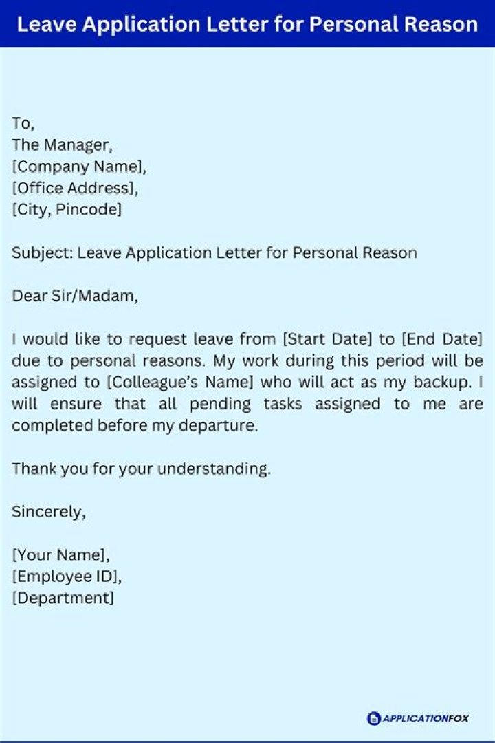 What is the meaning of personal leave?