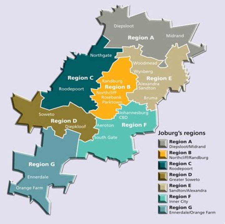 What is the municipality of Johannesburg?
