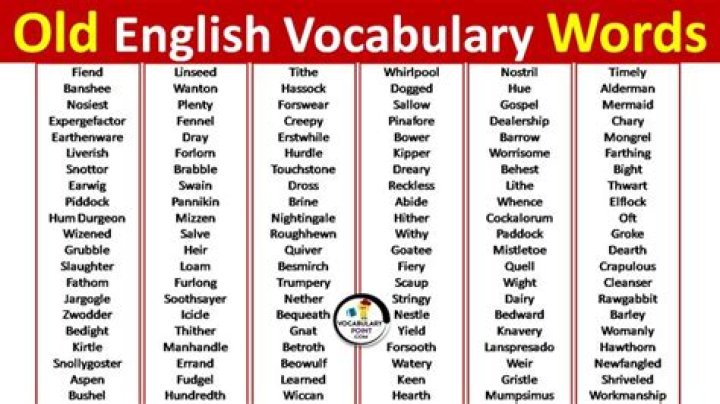 What is the old word for towards?