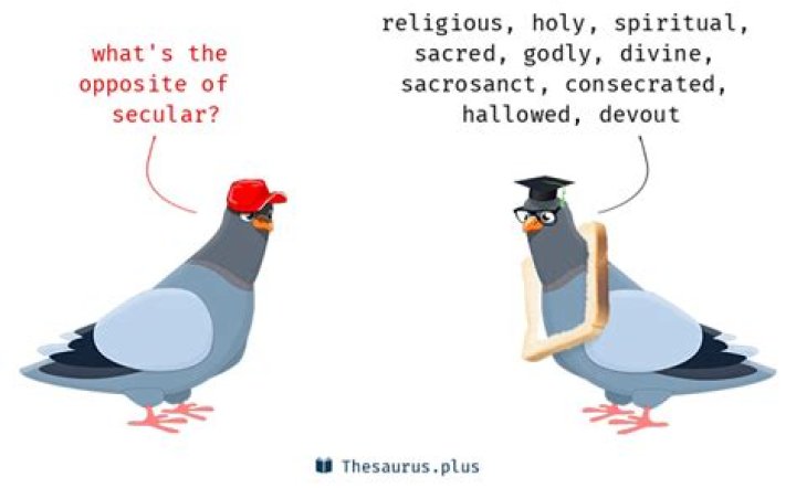 What is the opposite of secular state?