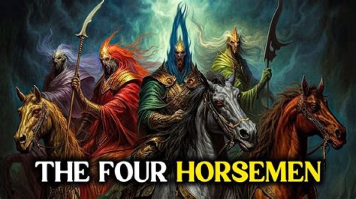 What is the order of the four horsemen of the apocalypse?