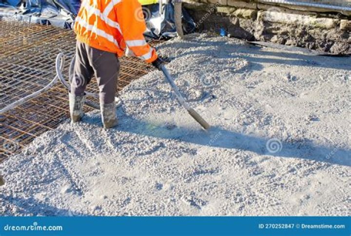 What is the purpose of a concrete slab?