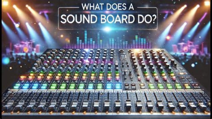 What is the purpose of a sounding board in a piano?
