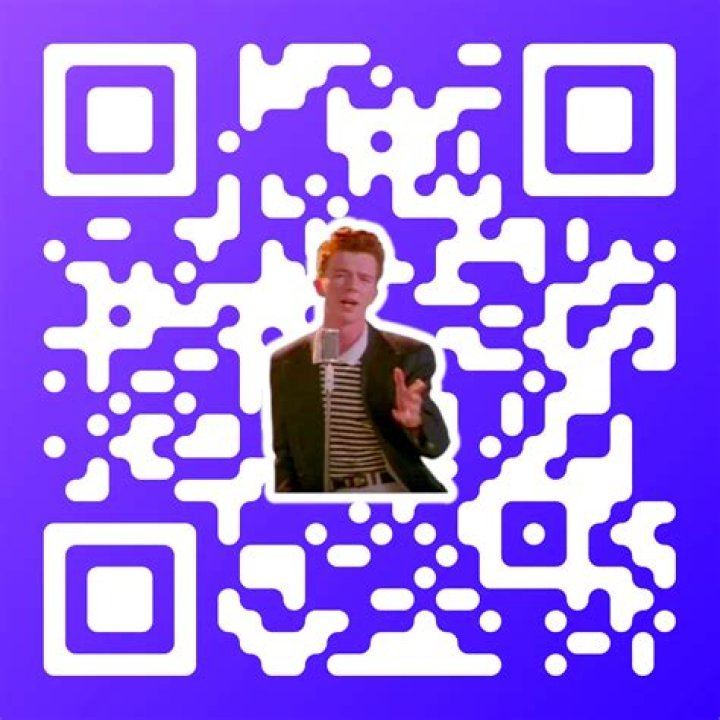 What is the QR code for Rick Roll?