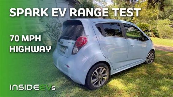 What is the range of the Chevy Spark EV?