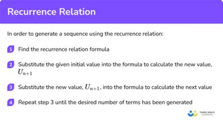 What is the recurrence relation for merge sort?