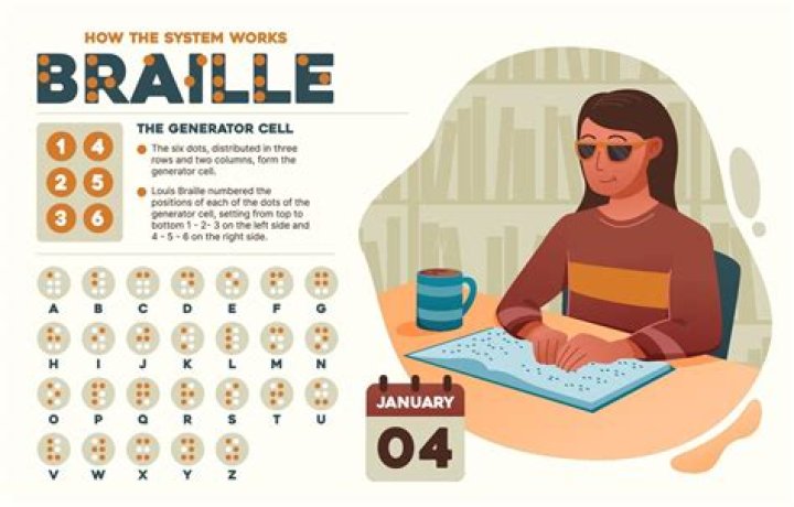 What is the relationship between Braille and literacy for a person who is blind?