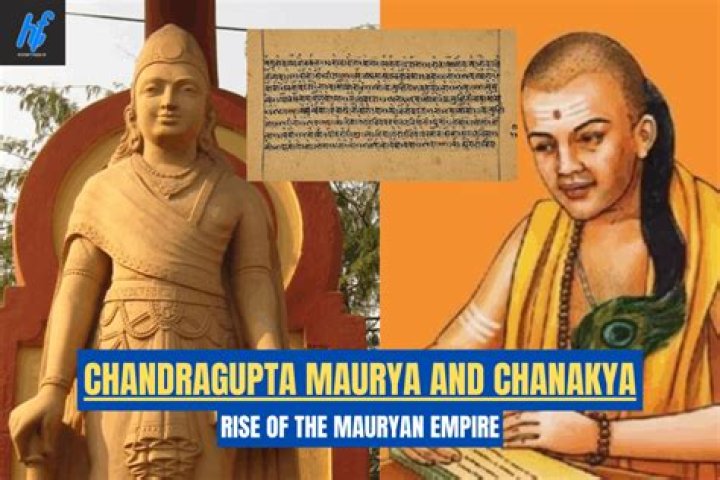 What is the relationship between porus and Chandragupta Maurya?