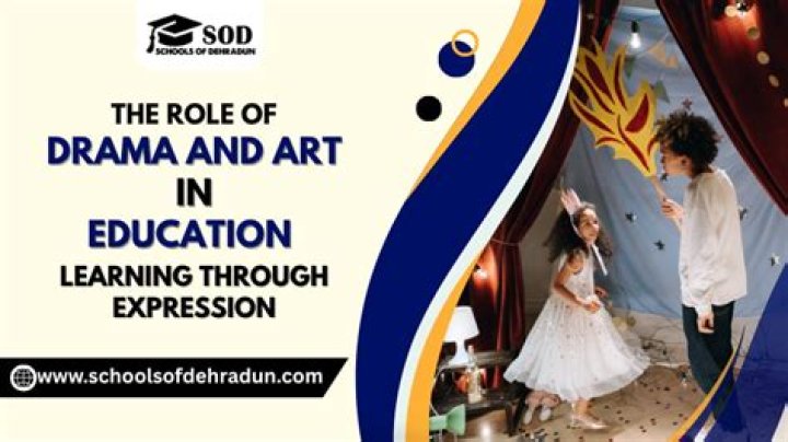 What is the role of drama and art in education?