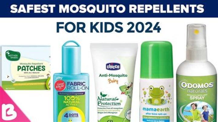 What is the safest bug repellent for children?