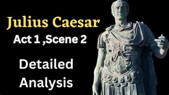 What is the setting of the first scene in Julius Caesar?