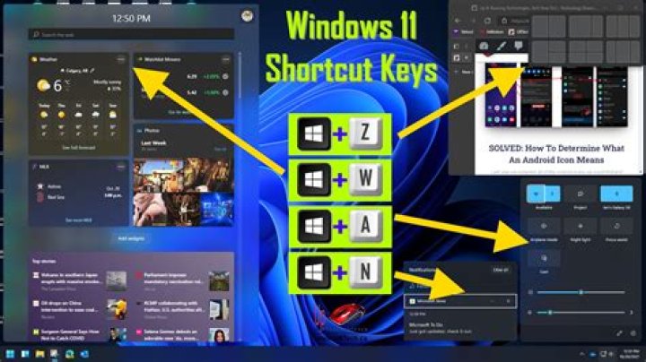 What is the shortcut key for new desktop?