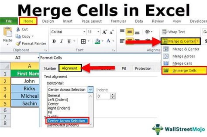 What is the shortcut to merge cells in Excel 2007?