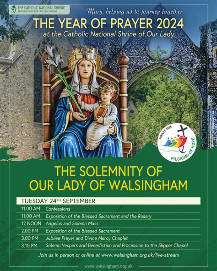 What is the Shrine of Our Lady of Walsingham?