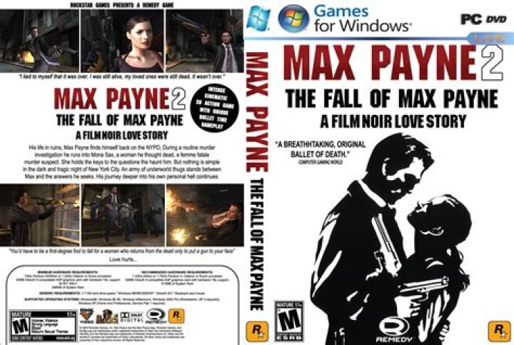 What is the system requirements for Max Payne 2?