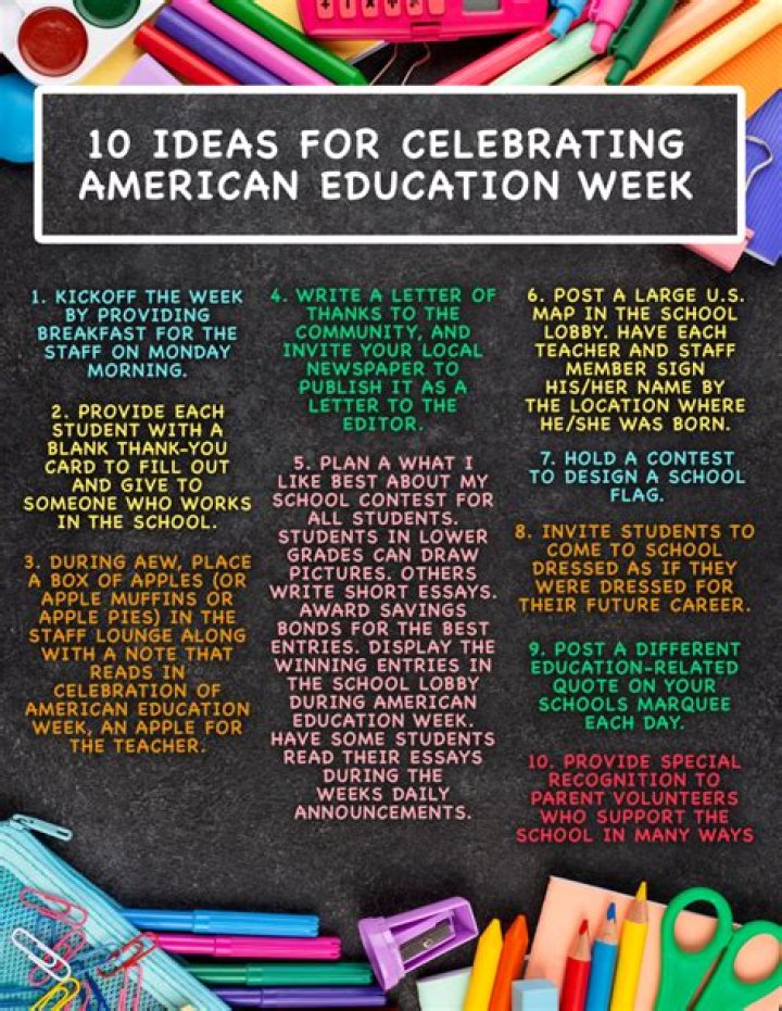 What is the theme for American Education Week 2019?