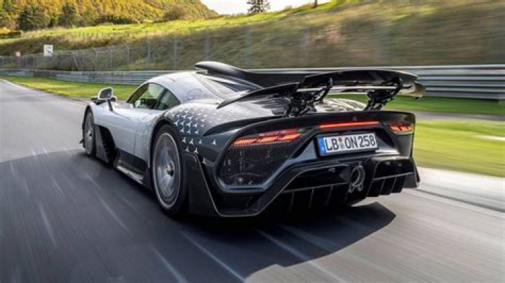What is the top speed of Mercedes-AMG?
