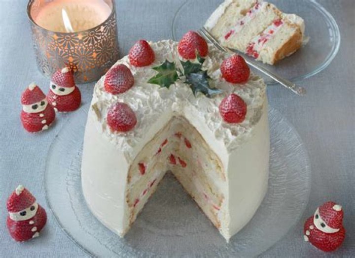 What is the traditional Japanese Christmas cake?